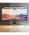 Gebogen Monitor Bildschirmlicht CCT - 40 cm breit, Für PC-Bildschirm, mit Touch-Steuerung