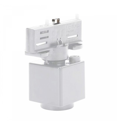 SPS2 Adapter Slim - 3-phasig, mit Steckdose, weiß, Spectrum.