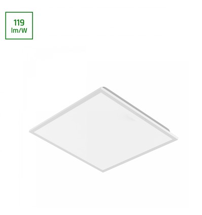 60x60 LED Panel, 36W - 119lm/W, 6000K, kaltweiß, weißer Rahmen