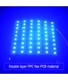 25x25 faltbares 17,5W RGB+CW LED-Panel RA95 - 24V DC, IP20
