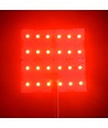 25x25 faltbares 17,5W RGB+CW LED-Panel RA95 - 24V DC, IP20