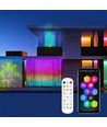 RGBIC Lichtvorhang 2x2 Meter - Programmierbare Muster und Text
