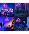 Gamer Neonschild mit LED-Licht - Großes Modell 39x33 cm, perfekt für das Gaming-Zimmer