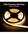 10m 12W/m COB LED-Streifen IC Lauflicht - 24V DC, Lauflicht, 120 LEDs pro Meter