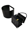 6W Wandleuchte - IP65, Rund, RGB + CCT Tuya, Schwarz, Up/Down, Verstellbar, Innen / Außen, Inkl. Leuchtmittel
