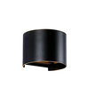 6W Wandleuchte - IP65, Rund, RGB + CCT Tuya, Schwarz, Up/Down, Verstellbar, Innen / Außen, Inkl. Leuchtmittel