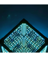 Infinity Cube 10x10 RGBIC - 3D-Lichteffekt, Fernbedienung, USB
