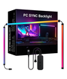 PC Sync LED-Streifen 27" Monitor 3 Seiten - RGBIC, USB, 60 LED/m
