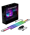 PC Sync LED-Streifen 27" Monitor 3 Seiten - RGBIC, USB, 60 LED/m