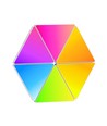 10 Stk. Hexagon Tri Panels - Wandleuchte, RGBIC, Fernbedienung, App-Steuerung