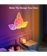 RGBIC Hexagon Tri Panels Set 6 Stück - Fernbedienung, App-Steuerung, Wandlicht