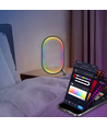 Elliptische RGBIC-Lampe - 25x15 cm, 10W, Fernbedienung, USB