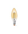 E14 6W LED Kerzenbirne - Filament, 680lm, 2200K, warmweiß, Ersatz 60W