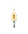 E14 6W LED Kerzenbirne mit Flammeneffekt - 680lm, 2200K, 360 Grad, flicker free, ersetzt 52W