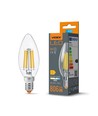 E14 6W LED Filament Kerzenbirne - C35, 806lm, 4000K, 360 Grad, Ersatz 60W