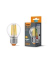 E27 6W LED Filament Tropfenlampe - G45, 806lm, 3000K, 360 Grad