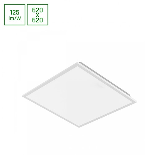 62x62 LED Panel, 40W - 125lm/W, 4000K, weißer Rand, 3 Jahre Garantie