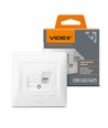 BINERA CAT6 Einzel-Netzwerkdose - Weiß, RJ45, Unterputz, IP20