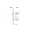 Doppel-CAT6+CAT6 Netzwerkdose - RJ45, weiß, Unterputz, Staubschutz, BINERA Serie