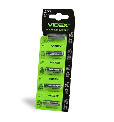 5er-Pack A27 Alkaline-Batterien