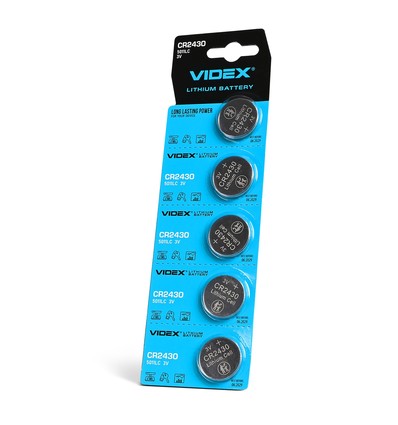 5 Stk. CR2430 Lithium-Batterie