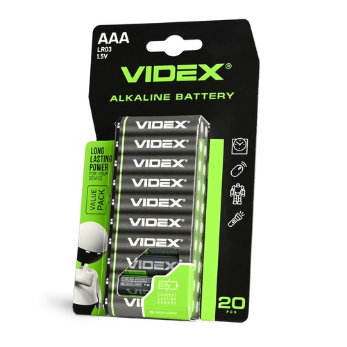 20 Stk. LR03/AAA - Alkaline Batterie