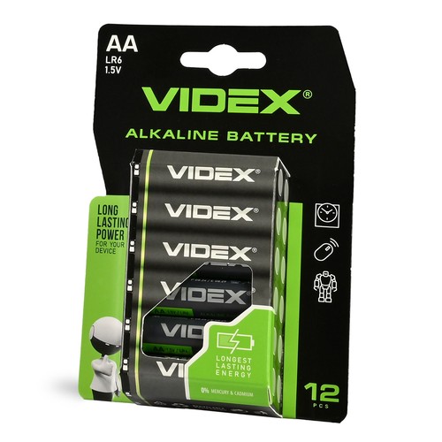 12 Stk. LR6/AA - Alkaline Batterie