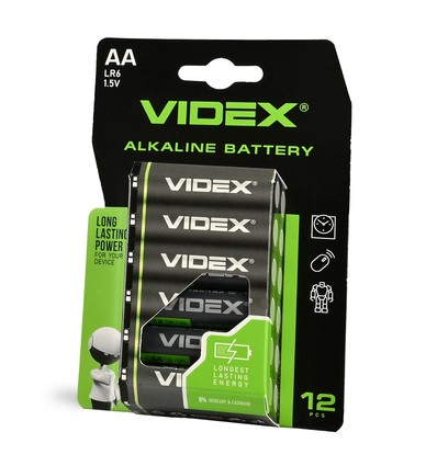 12 Stk. LR6/AA - Alkaline Batterie