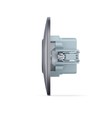 USB-A + Type-C Steckdose 20W Schnellladegerät - Schwarz Graphit, 2.4A, IP20 Innenbereich