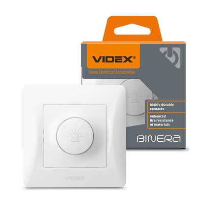 600W LED-Dimmer für Europadose - 15-600W, weiß