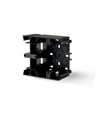 Binera Aufputzdose für Module - Schwarz Graphit, IP20, 93 x 86 x 45 mm