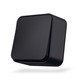 1-Kanal Aufputzschalter - 68x68mm, IP20, schwarz