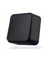 1-Kanal Aufputzschalter - 68x68mm, IP20, schwarz