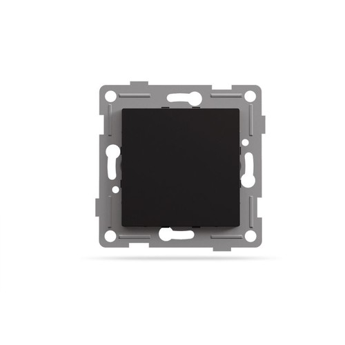 Binera Blindabdeckung für Rahmen - Schwarz Graphit, Unterputz, 72x72 mm