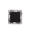 Binera Blindabdeckung für Rahmen - Schwarz Graphit, Unterputz, 72x72 mm