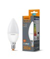 E14 4W LED Kerzenlampe - C37, 380lm, 4000K, mattes Glas