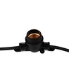 Lichterkette für 10 Stück E27 Lampen - 10 Meter, IP44, 230V, ohne Leuchtmittel