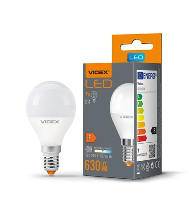 E14 7W LED Tropfenlampe - G45, 4000K, 700lm, IP20 Innenbereich