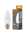 E27 7W LED Kerzenlampe - C37, 3000K, 630lm, RA80, ersetzt 50W