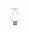 E27 7W LED Kerzenlampe - C37, 3000K, 630lm, RA80, ersetzt 50W
