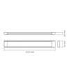 120cm 50W LED Wannenleuchte - 125lm/W, 6250lm, IP20, IK08, 4000K