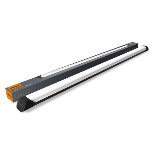 120cm 72W LED-Leuchte - 5000K, schwarz, 8000 Lumen