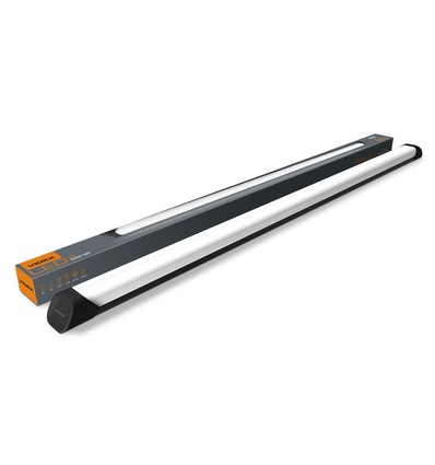 120cm 72W LED-Leuchte - 5000K, schwarz, 8000 Lumen