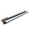 120cm 72W LED-Leuchte - 5000K, schwarz, 8000 Lumen