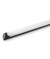 120cm 72W LED-Leuchte - 5000K, schwarz, 8000 Lumen