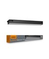60cm 24W LED Lichtleiste - 2400lm, 5000K, schwarz, 5 Jahre Garantie, Innenbereich