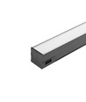 60cm 24W LED Lichtleiste - 2400lm, 5000K, schwarz, 5 Jahre Garantie, Innenbereich