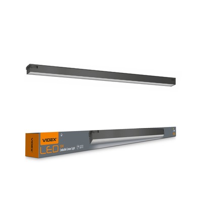 120cm 50W LED Lichtleiste, schwarz - 5000lm, IP20, koppelbar, 5 Jahre Garantie
