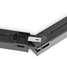 120cm 50W LED Lichtleiste, schwarz - 5000lm, IP20, koppelbar, 5 Jahre Garantie