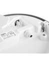 18W Inga LED Bulkhead Decken/Wandleuchte - IP65, 1440lm, 5000K, Ø22cm, weißer Rand, Außenbereich/Feuchtraum